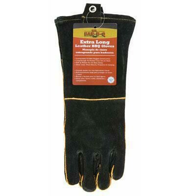 Gloves - Long Leather BBQ