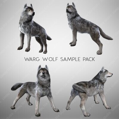 warg wolf sample pack
