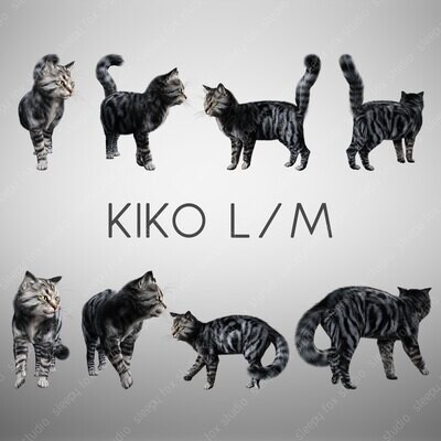 kiko the cat set L-M