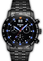 Traser Chronograph Big Date Pro Blue