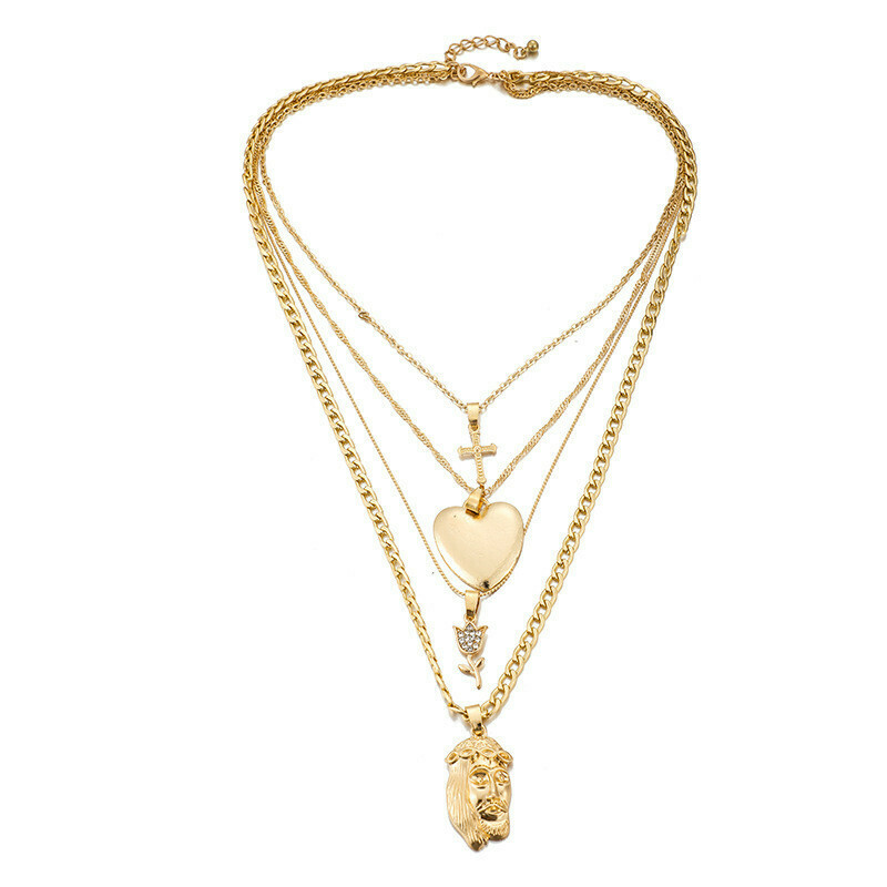 Multi Layered Charm Necklace (Vol. 3)