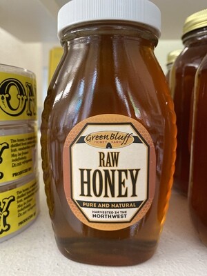 Greenbluff Queenline Honey Jar 16oz