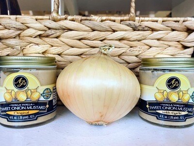 Ajs Walla Walla Onion Mustard Original