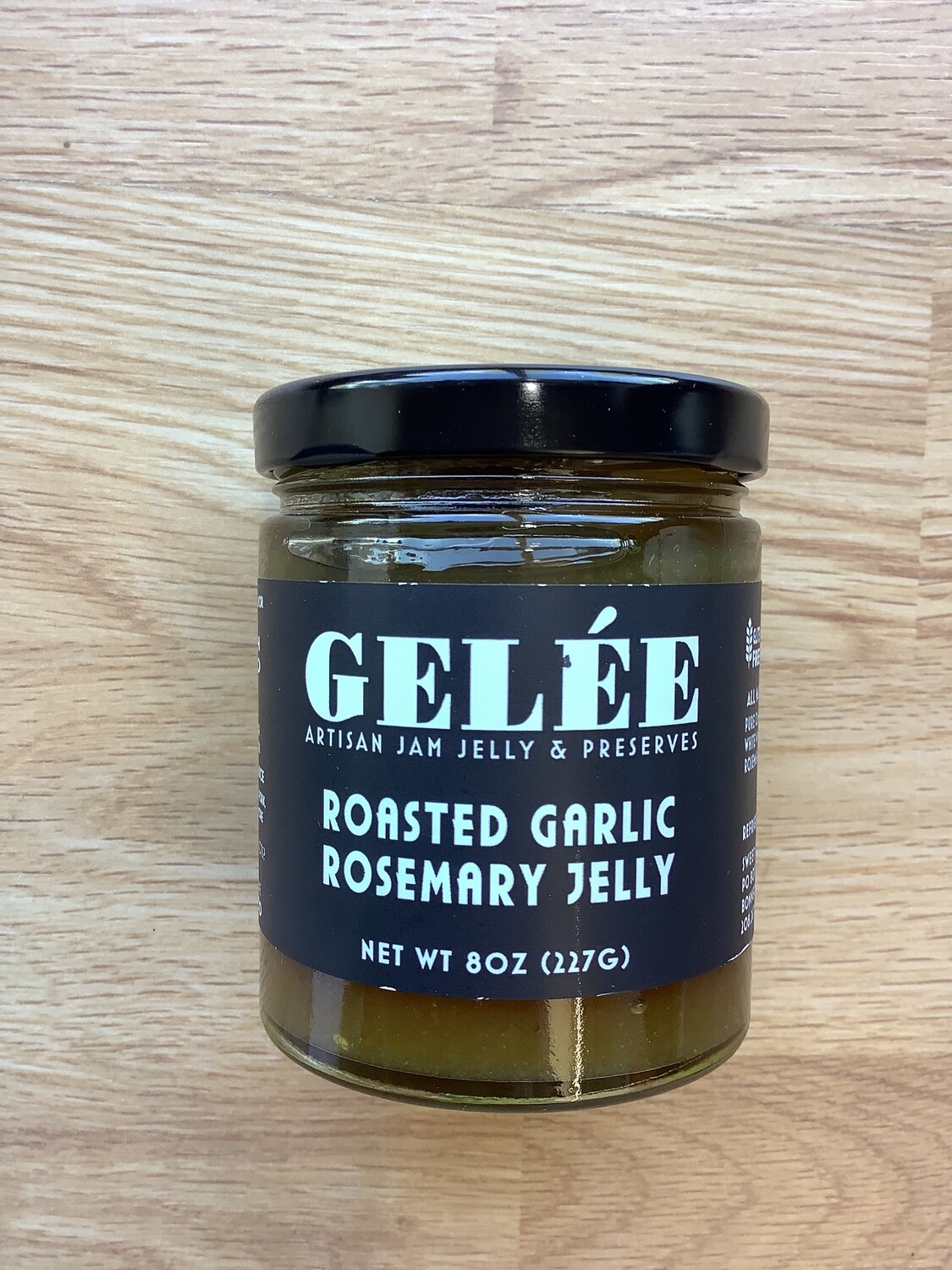Roasted Garlic and Rosemary Gelee