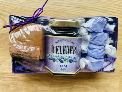 Spokandy Huckleberry Gift Set