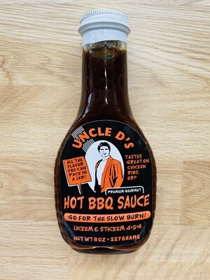 Uncle Ds Hot BBQ Sauce