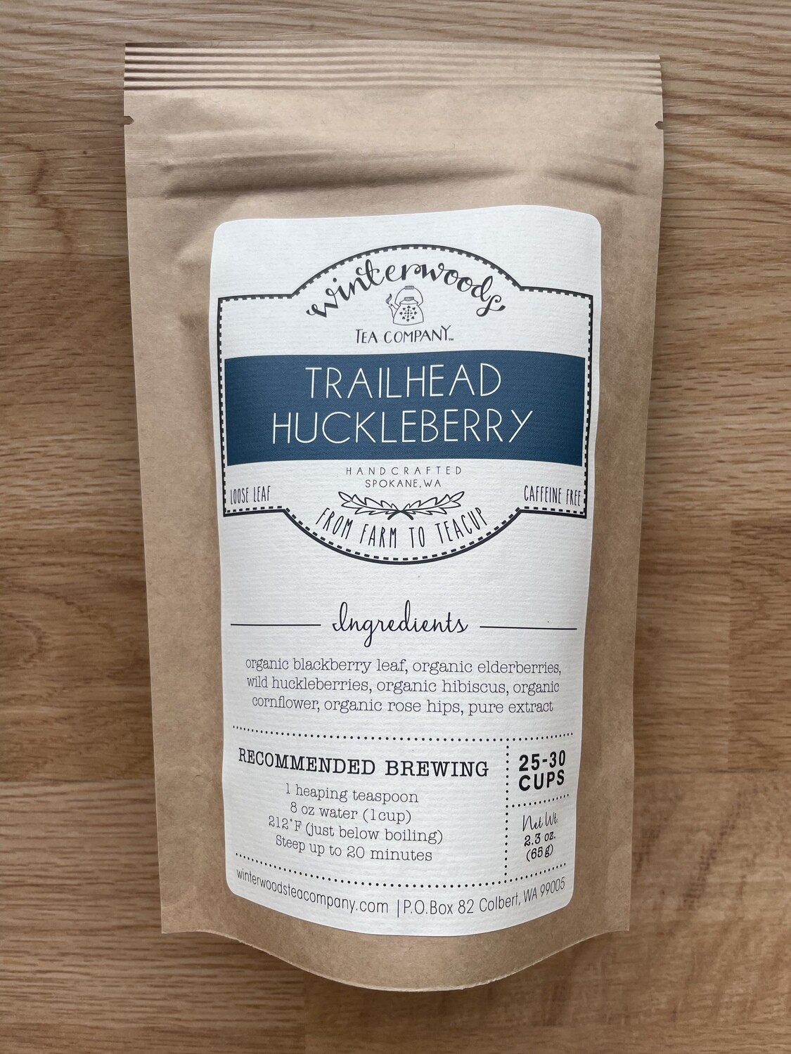 Trailhead Huckleberry Tea