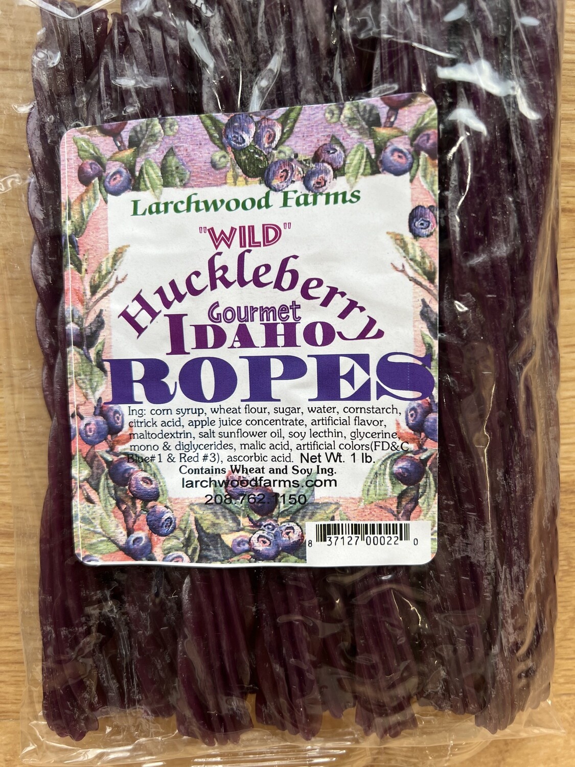Huckleberry Licorice Rope