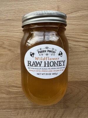 Wildflower Raw Honey Jar