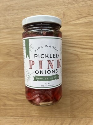 Pink Wagon Pickled Onions Garden Herb