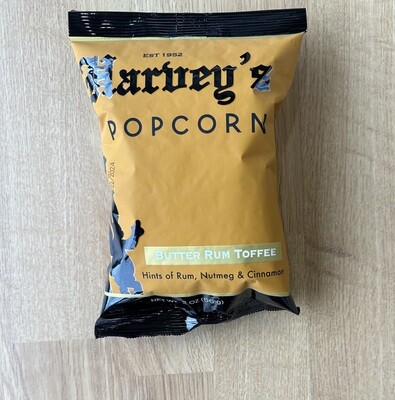 Harveys Hot Butter Rum Popcorn Snack Size