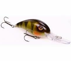 STRIKE KING PRO-MODEL CRANK BAIT 3XD YELLOW PERCH