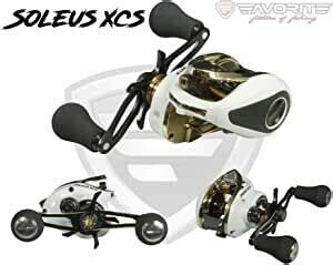 FAVORITE REEL SOLEUS XCX BC RH 7.3:1 WHITE/GOLD