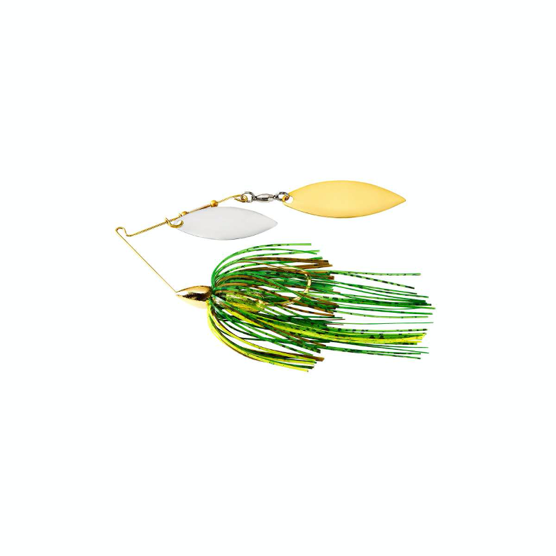 WAR EAGLE SPINNERBAIT 2-WILLOW 1/2OZ GOLD WATERMELON