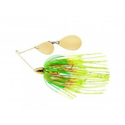 WAR EAGLE SPINNERBAIT 2-COLORADO 1/2OZ GOLD FIRE TIGER