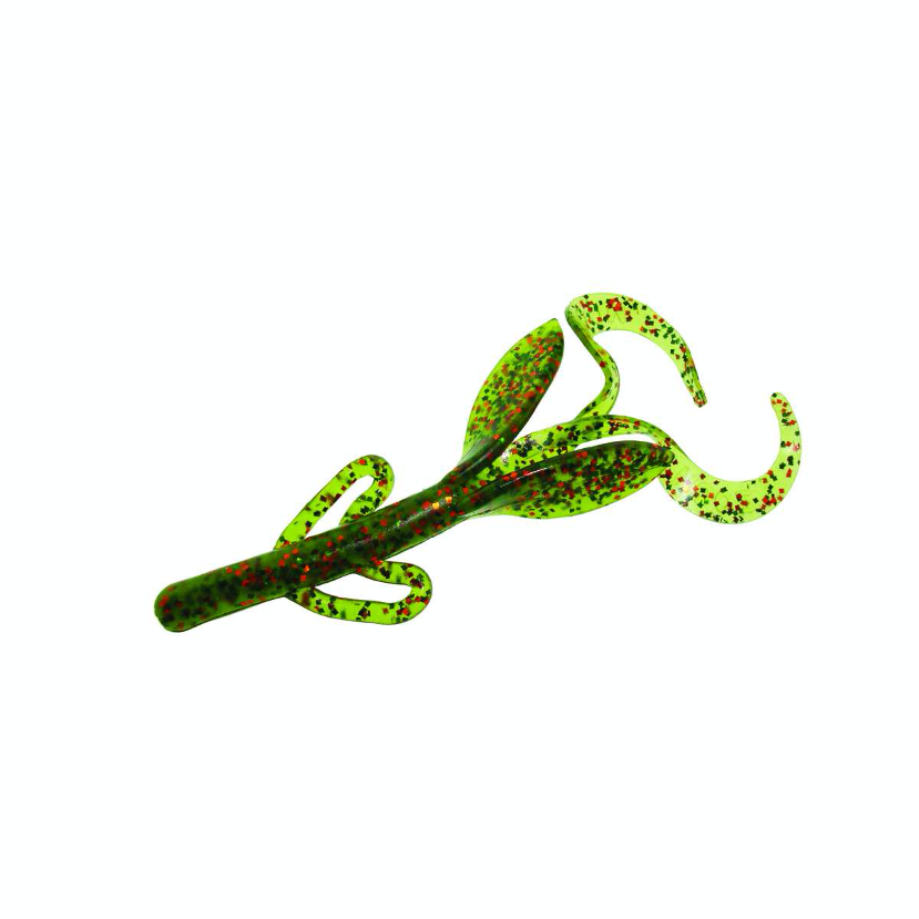 ZOOM BABY BRUSH HOG WATERMELON GREEN ORANGE ZOOM BABY BRUSH HOG WATERMELON GREEN ORANGE