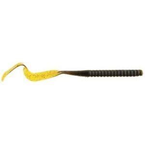 BERKLEY PB POWER WORM 7&quot; GREEN PUMPKIN 13PK