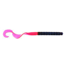 BERKLEY PB POWER WORM 7&quot; BLUE FLECK FIRETAIL 13PK