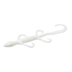 ZOOM LIZARD 6" WHITE 9PK