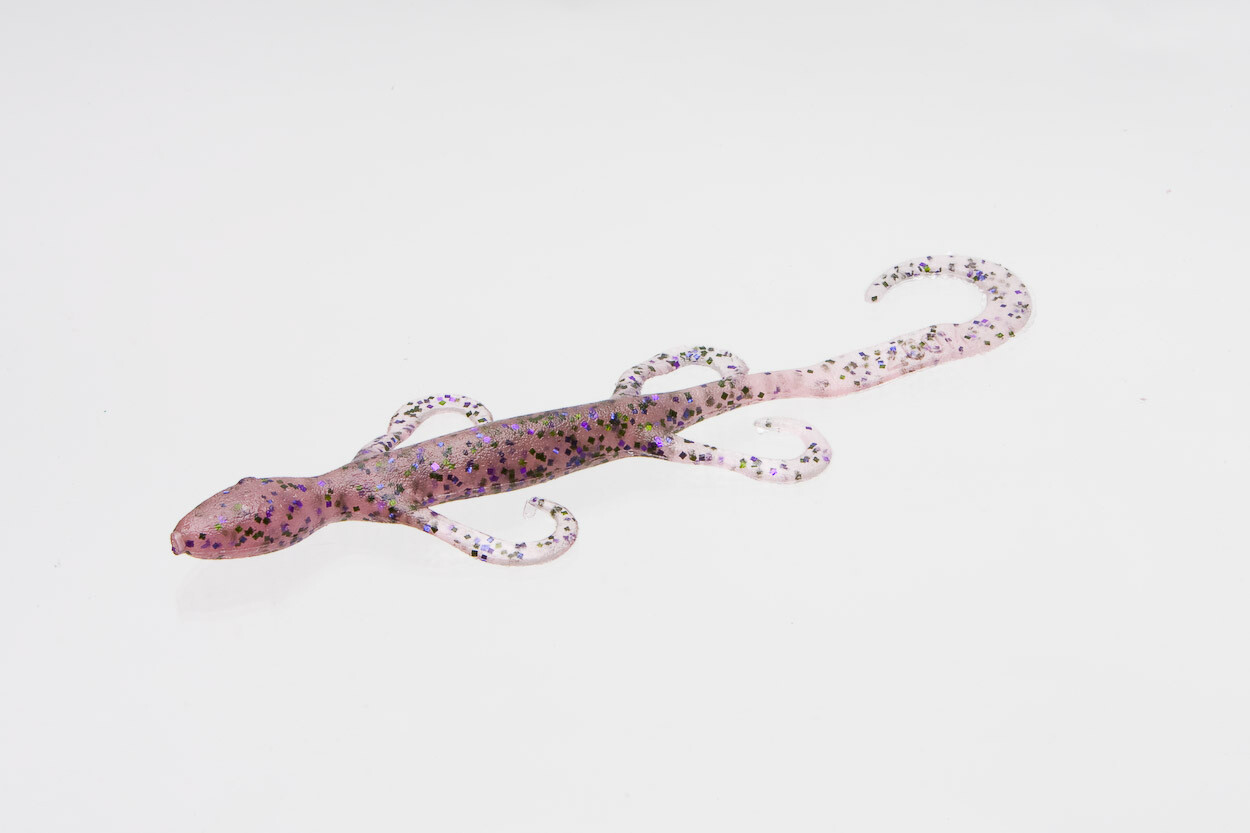 ZOOM LIZARD 6" COTTON CANDY 9PK