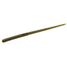 ZOOM MAG SHAKEY HEAD WORM 7&quot; GREEN PUMPKIN 15PK