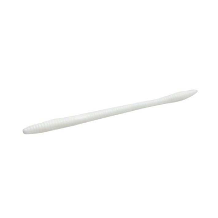 ZOOM TRICK WORM 6.5" WHITE 20PK