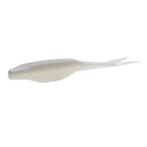 ZOOM SUPER FLUKE JR 4&quot; ALBINO 10PK
