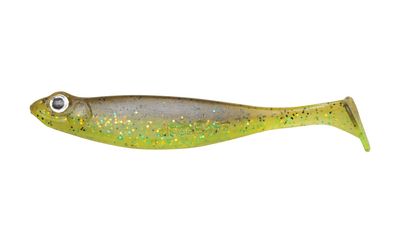 MEGABASS 3" HAZEDONG SHAD GREEN PUMPKIN CHART 8PK
