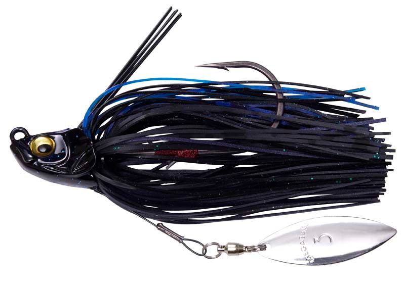 MEGABASS UOZE SWIMMER 1/2OZ BLACK BLUE