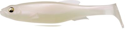 MEGABASS MAGDRAFT FREESTYLE 6&quot; ALBINO PEARL SHAD (2PK)