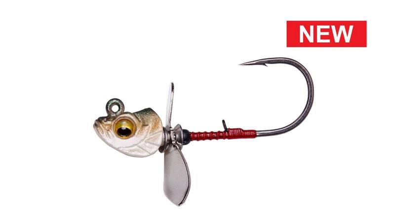 MEGABASS OKASHIRA SCEWHEAD (1/8OZ) TENN SHAD 3/0