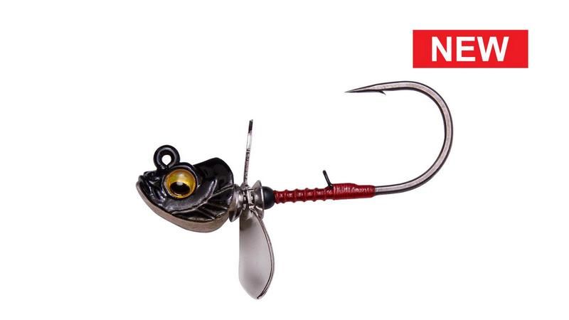 MEGABASS OKASHIRA SCREWHEAD 1/8OZ 3/0 SPAWN