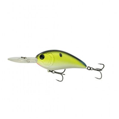 6TH SENSE 1.75OZ CRUSH 500DD CRANKBAIT CHARTREUSE PRO BLUE