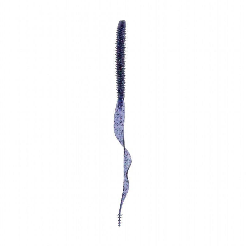 6TH SENSE BOOSA 9.6" RIBBON TAIL WORM JUNEBUG JUICE 8PK