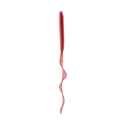 6TH SENSE BOOSA 9.6"RIBBON TAIL WORM PLUM DAWN 8PK