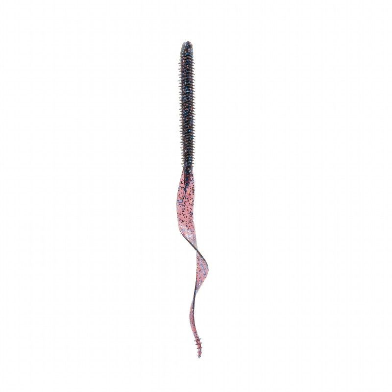 6TH SENSE BOOSA 9.6" RIBBON TAIL WORM BLUE FLECK MAGIC 8PK