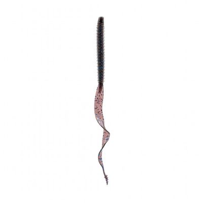 6TH SENSE BOOSA 9.6" RIBBON TAIL WORM PLUM FLECK 8PK