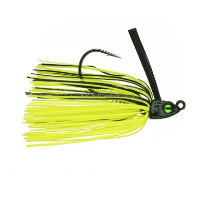 6TH SENSE DEVINE SWIM JIG 1/2OZ CHARTREUSE BLACK BACK