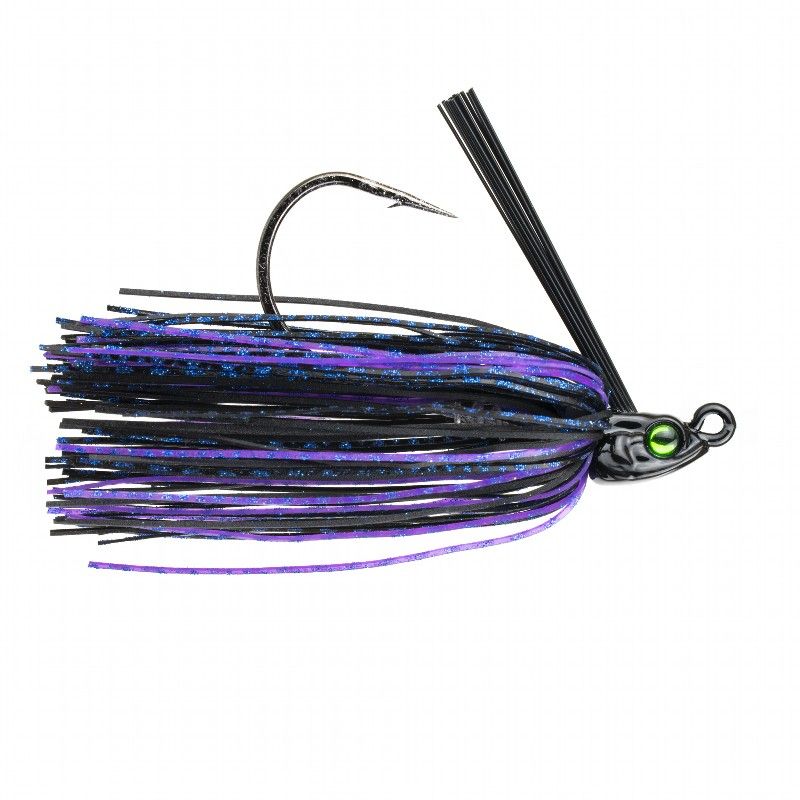 6TH SENSE DIVINE SWIM JIG 1/2OZ BLACK LIGHT
