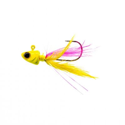 6TH SENSE PLUCK HAIR JIG 1/16OZ PRO CHICKEN 3PK