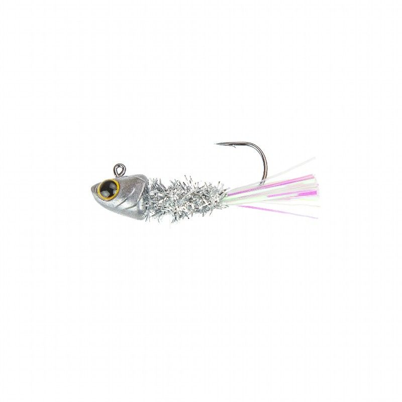 6TH SENSE SPANGLE TINSEL JIGS 1/32OZ PRO MINNOW 3PK 6TH SENSE SPANGLE TINSEL JIGS 1/32OZ PRO MINNOW 3PK