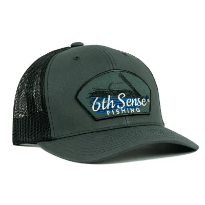 6TH SENSE SNAPBACK JIGGED OUT-CHARCOAL/BLK 