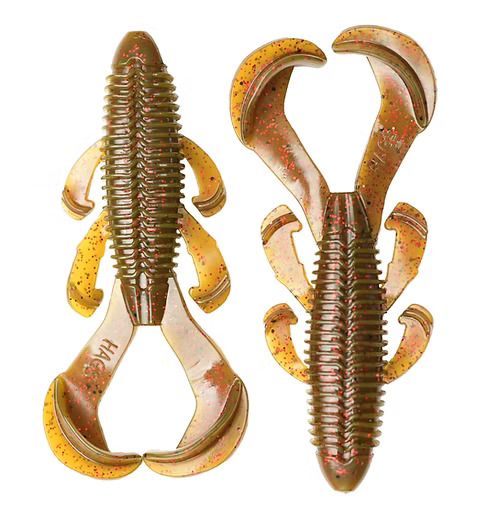 HAGS CHEAT CODE 3.4 HAGS CHEAT CODE 3.4" CLEAR WATER CRAW 8PK