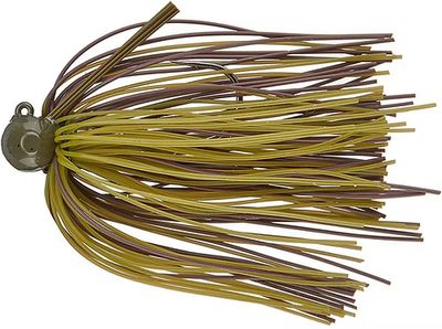 HAGS 3/8 OZ TSU MIC JIG GRN P./BROWN 1/0 HAGS 3/8 OZ TSU MIC JIG GRN P./BROWN 1/0