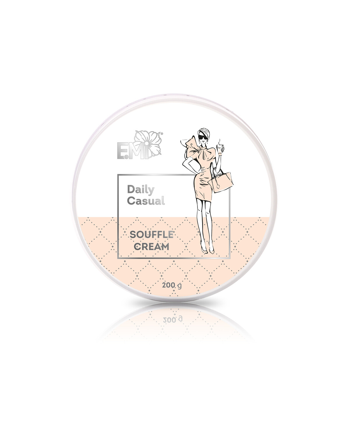 Hand and Body Cream Souffle Daily Casual, 200 ml.