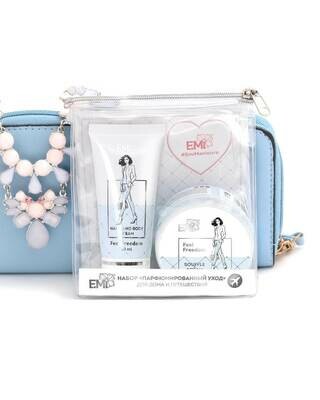 Set Perfumed Care. Extra-Nourishment and Ultra-Moisturizing Feel Freedom