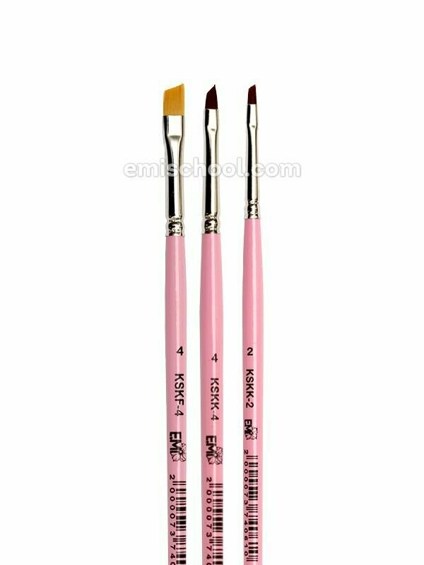 Set of brushes for One stroke painting