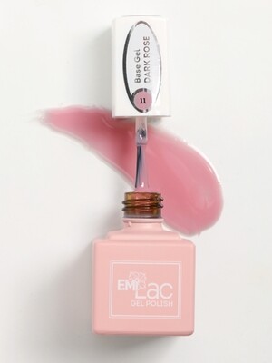 E.MiLac Base Gel Dark Rose #11, 9/15 ml.