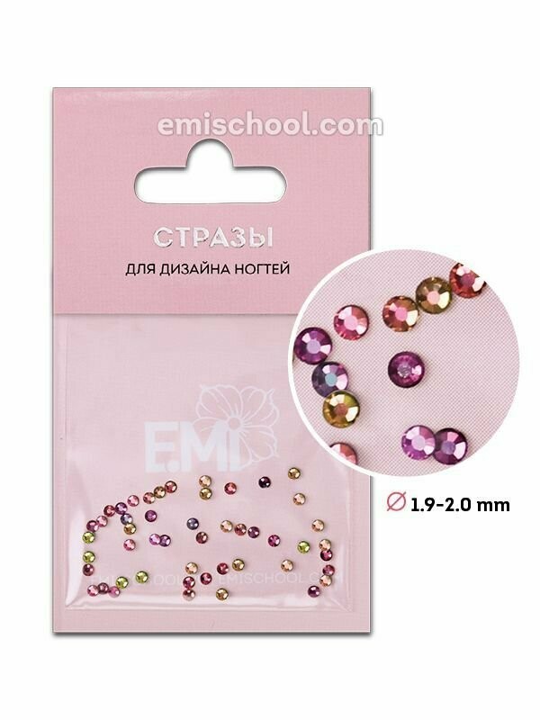 Rhinestones Chameleon #6, 50 pcs.