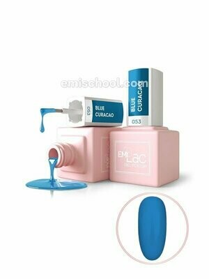 E.MiLac NEON Blue Curacao #053, 9 ml.